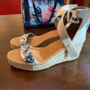 Never been worn Preston York wedges.